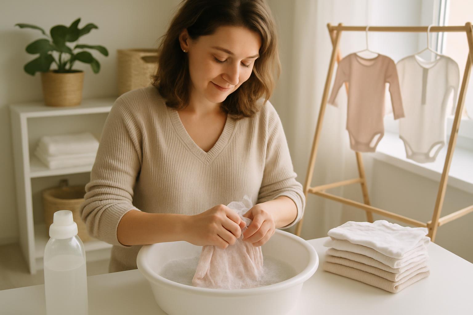 Cuidados com roupas de bebê